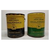 5gal John Deere oil cans