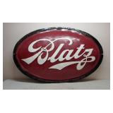 SST convex Blatz sign 54"×35"