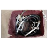 4 gas pump nozzles plus hoses