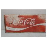 SST Coca-Cola ad sign. 23.5x10"