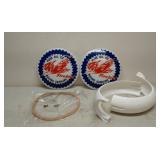 PURE OIL Co Firebird gas pump globe kit