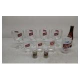 Schlitz glassware advertising pcs and more