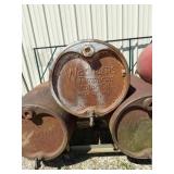 Waddams motor oil Milwaukee Wis. Barrel