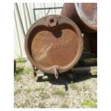 Standard oil metal barrel