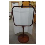 The Texas Co sign base and frame