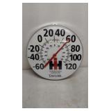 International Harvester thermometer 18" rnd
