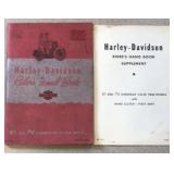 Harley Davidson Riders Hand Book w/supplement