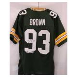 Gilbert Brown #93 autographed jersey