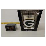 New Packer lot ice bucket glasses and more