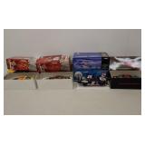 4 NASCAR diecast cars w/ boxes