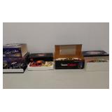 4 NASCAR diecast w/boxes Miller MAC etc