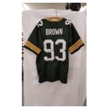 Gilbert Brown #93 Autographed jersey