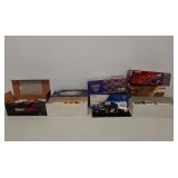 4 NASCAR diecast w/boxes