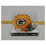 Gilbert Brown autographed mini-helmet