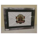 V.J.Singh autographed flag