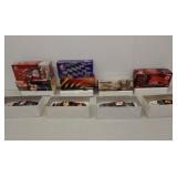 4 NASCAR diecast w/boxes