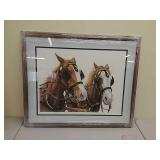 Jim Lloyd#ed work horse print