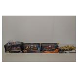 4 NASCAR diecast autographed HotWheels