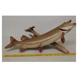 Musky mount approx 35" fish