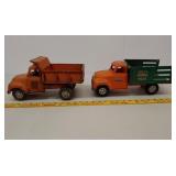 2 Tonka trucks 1 Hi-Way Dept dump