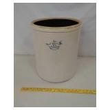 10Gal Crown crock,brown interior