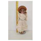 AM 370 porcelain doll approx 20"