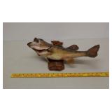 Large mouth bass mount