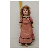 AM bisque 1894 girl. Doll approx 16"