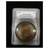 1795 Silver Dollar,off center bust