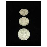 1935,1949,1954 Silver $.50