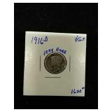 1916-D Liberty Silver $.10
