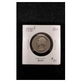 1932-D silver quarter