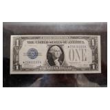 $1 Star note,irregular cut