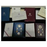 1987,1988 Prestige coin sets