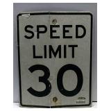 SST Speed LImit 30 Sign