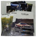 Assorted Chevy Dealer Brochures