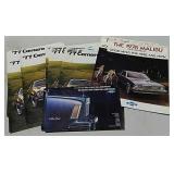 Assorted Chevy Dealer Brochures