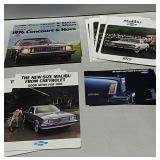 Asst Chevy Dealer Brochures
