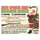 Jon's Sport Shop Christmas Auction Day 2 Dec. 17 @10am