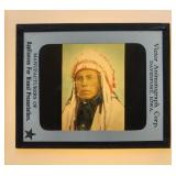 Victor Animatograph Lantern Slide Chief Headdress