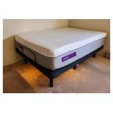 Tempurpedic Double Adjustable Bed  Purple Mattress