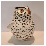 5.5" Mary Ann Hampton Acoma Pueblo Owl Figurine