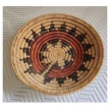 Native American Hopi 12.5" Coiled Basket