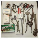 Assorted Tools Wrenches Etc.