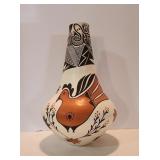 1970s Tina Garcia Engle Acoma Pueblo 13" Bird Jug