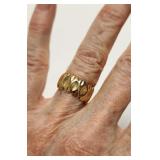 14K Gold Ring Size 7 .267 Troy Ounces 8.31 Grams