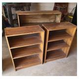 Three Bookcases