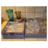 Set of 8 Crystal Wine Glasses & More