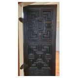 1978 Elidio Gonzalez Hand Carved Solid Entry Door