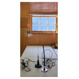 Three Whip Antennas